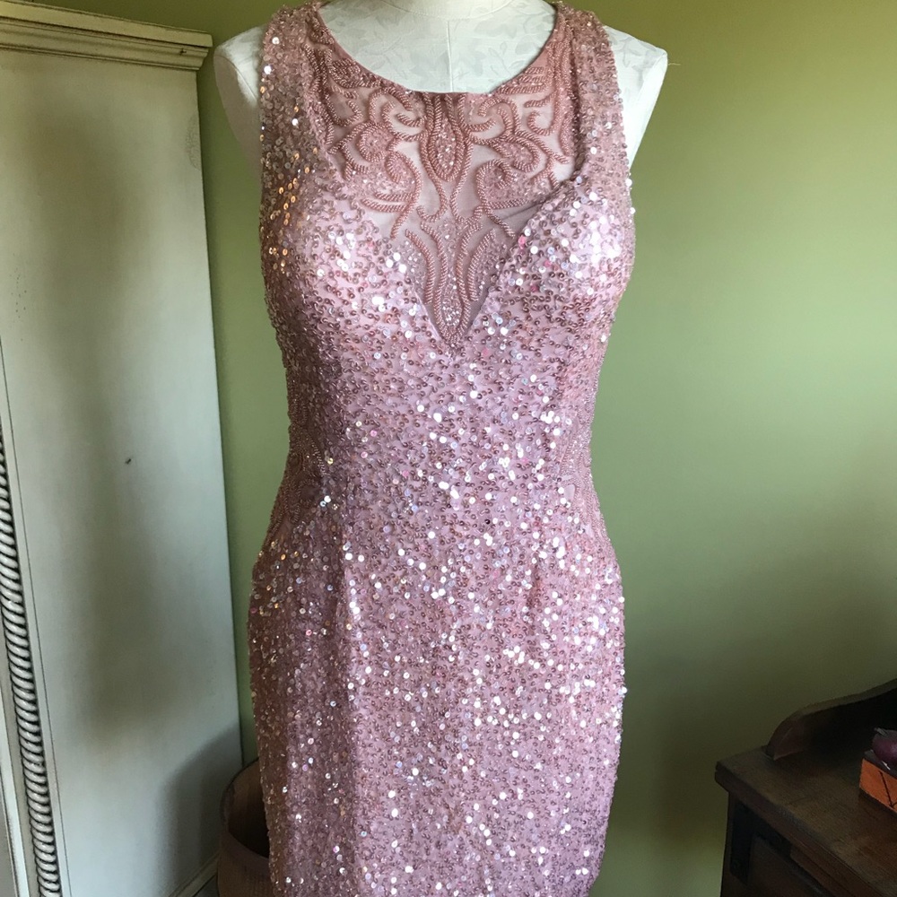 Pink Scala homecoming dress